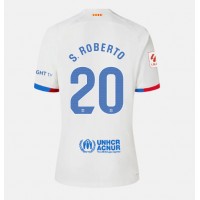 Ženski Nogometni dresi Barcelona Sergi Roberto #20 Gostujoči 2023-24 Kratek Rokav